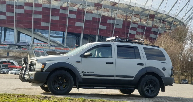 Dodge Durango cena 41000 przebieg: 237000, rok produkcji 2005 z Warszawa małe 277